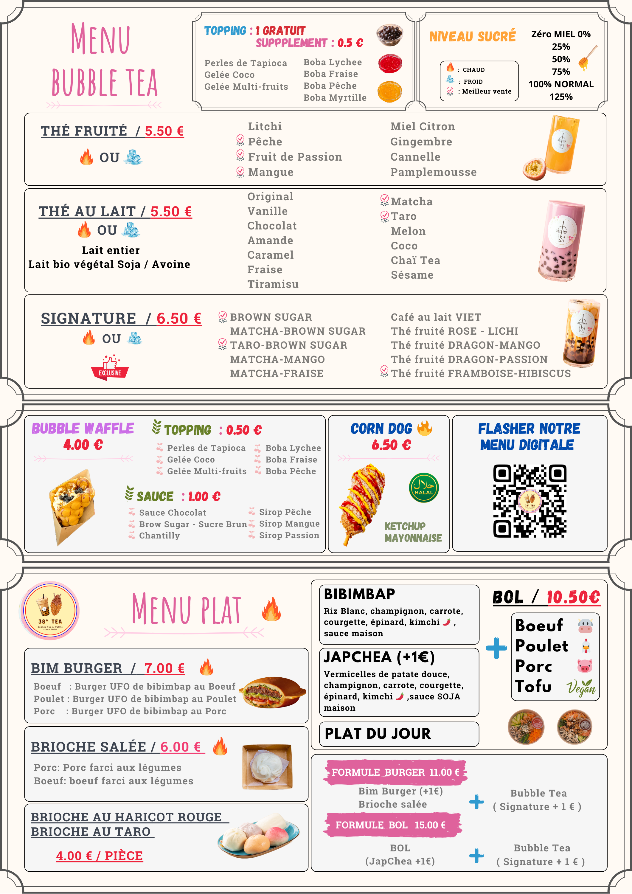 Foto 9 di 38° Tea - Bubble Tea & Waffle SCEAUX