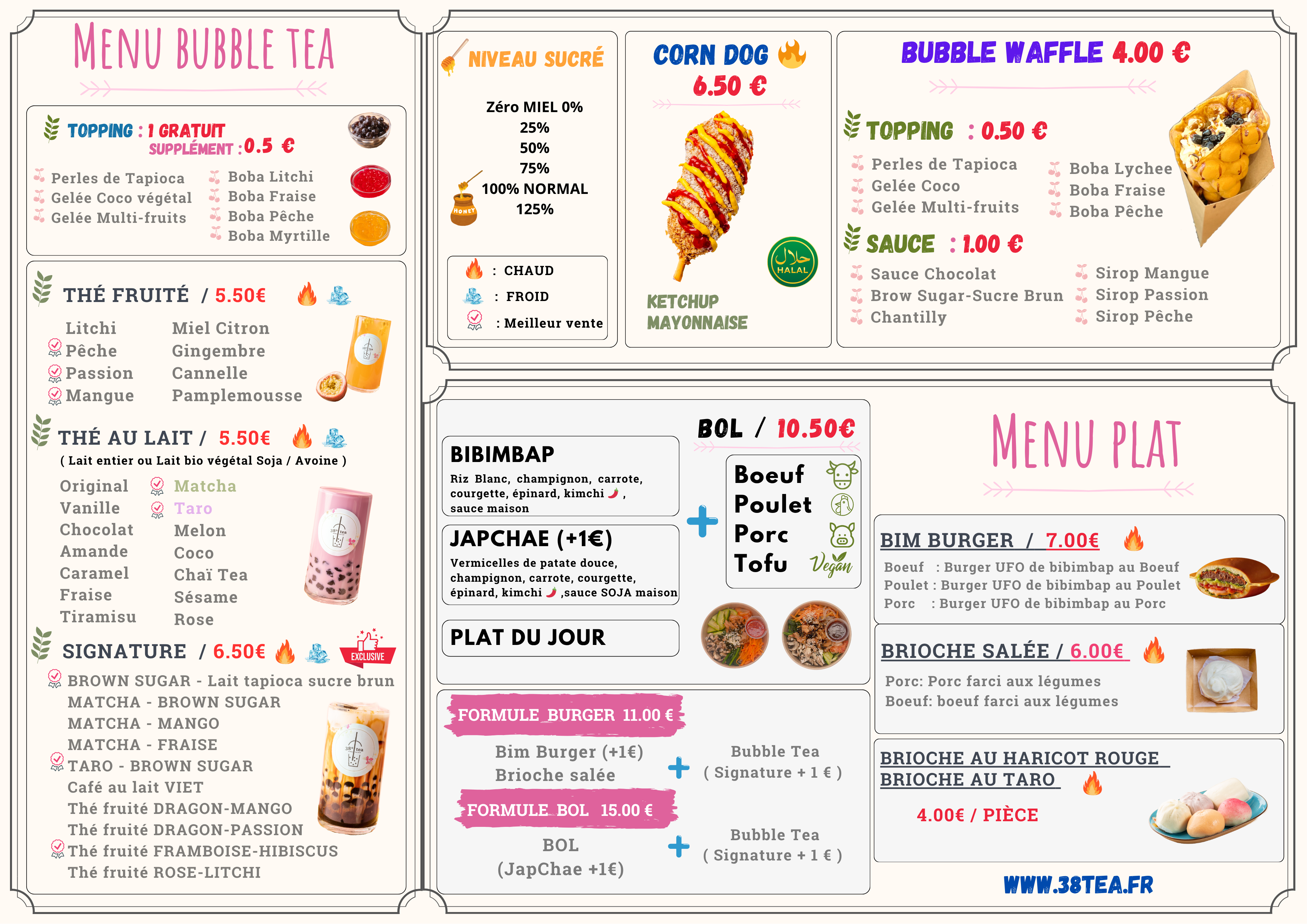 Foto 8 di 38° Tea - Bubble Tea & Waffle ANTONY