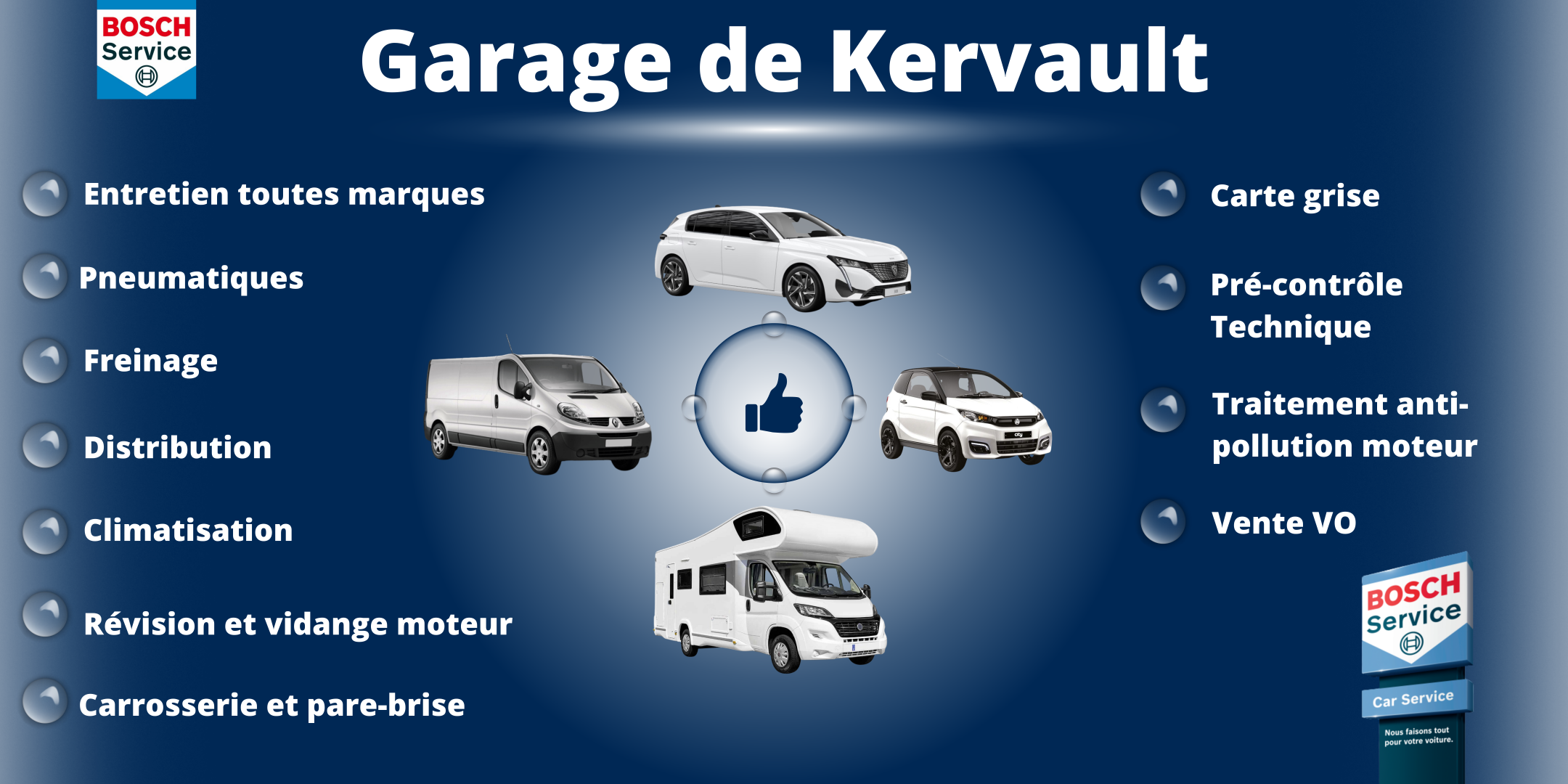 Foto 1 di garage de kervault