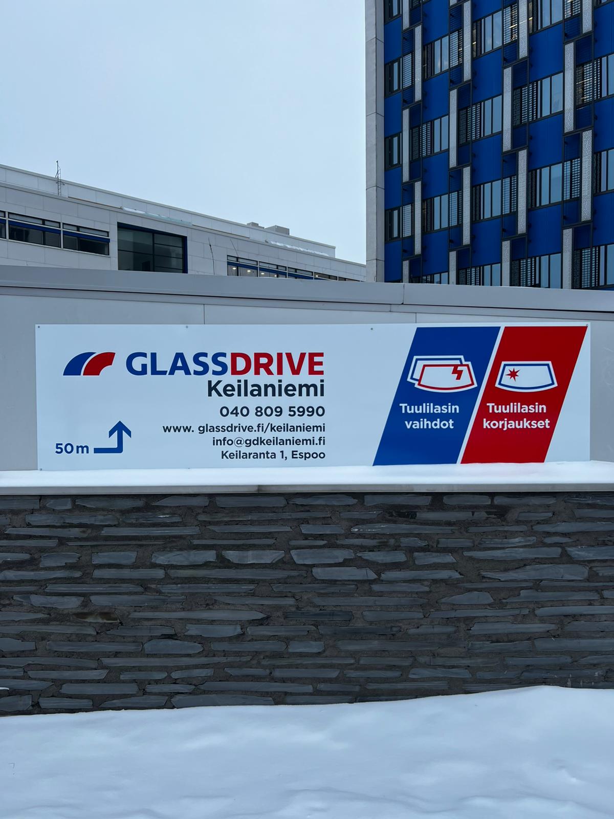 Glassdrive Espoo Keilaniemi-Glassdrive