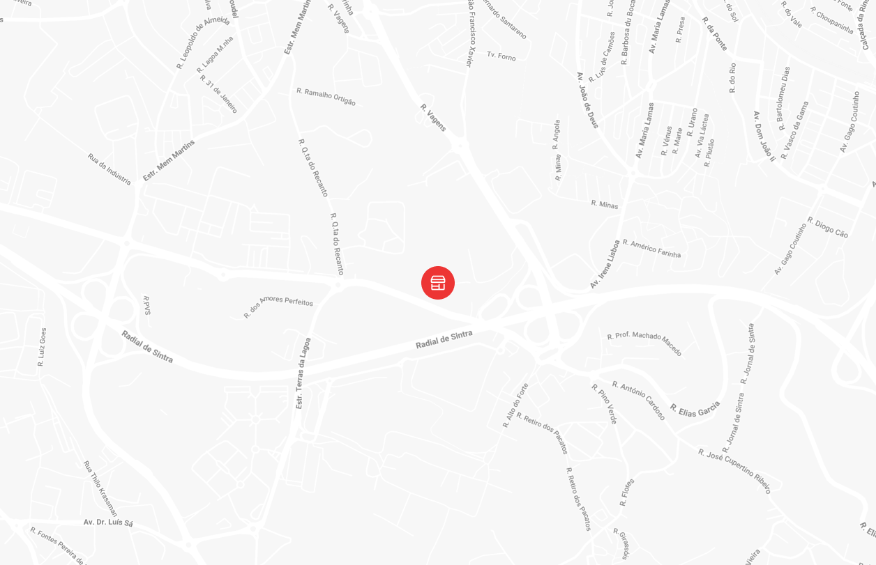 Mapa da loja