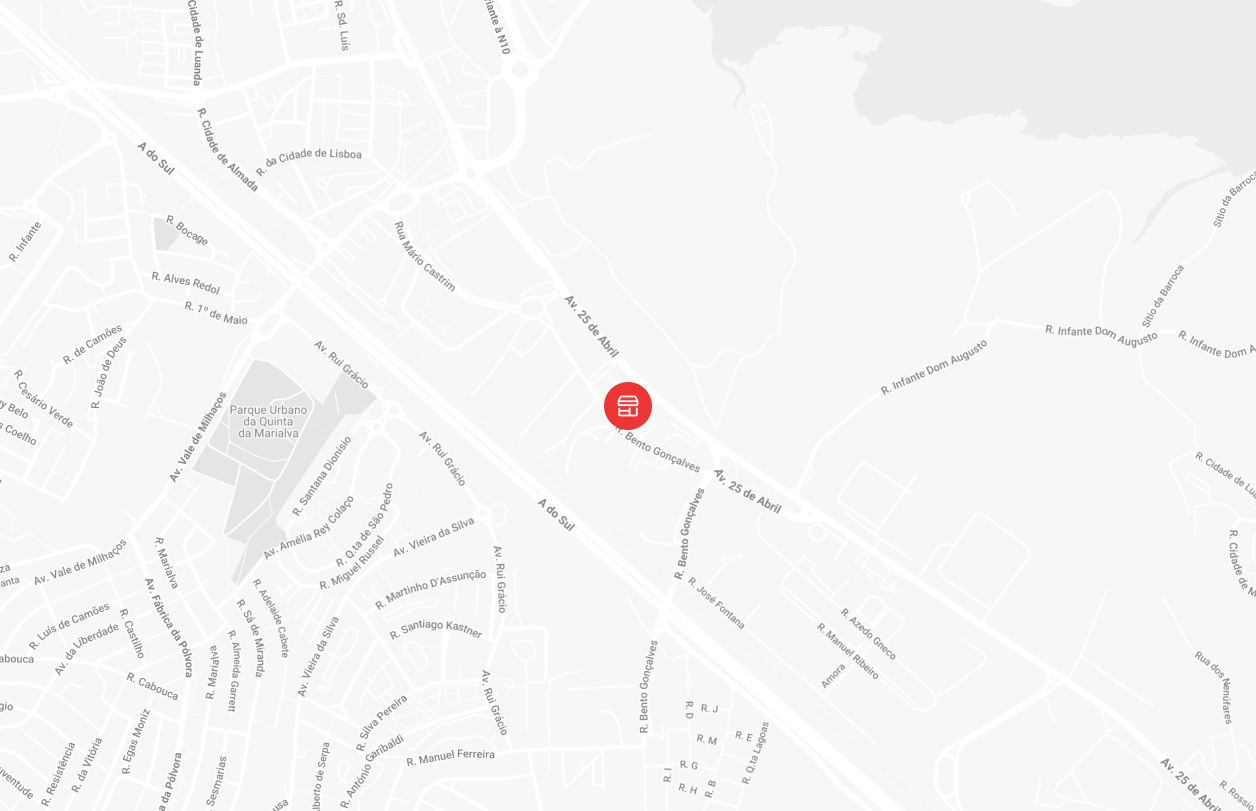 Mapa da loja