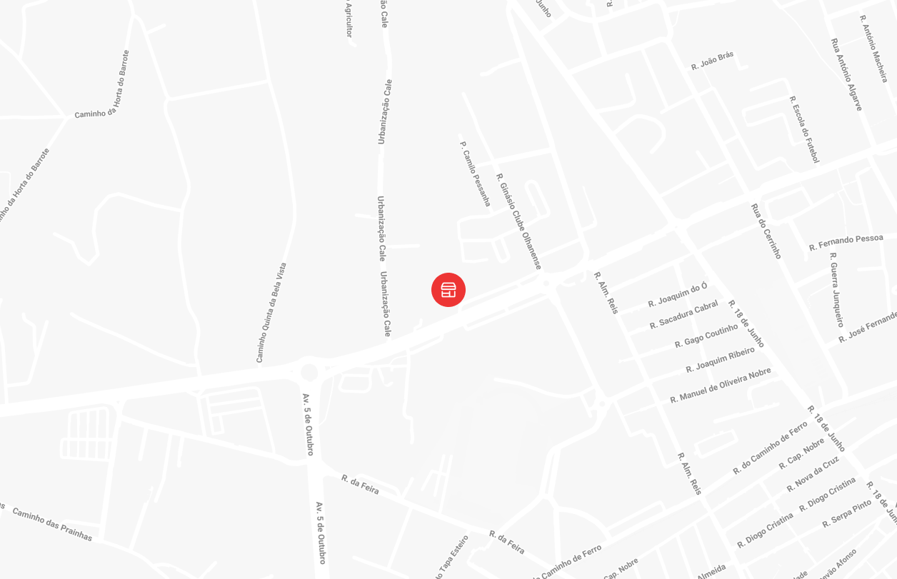 Mapa da loja
