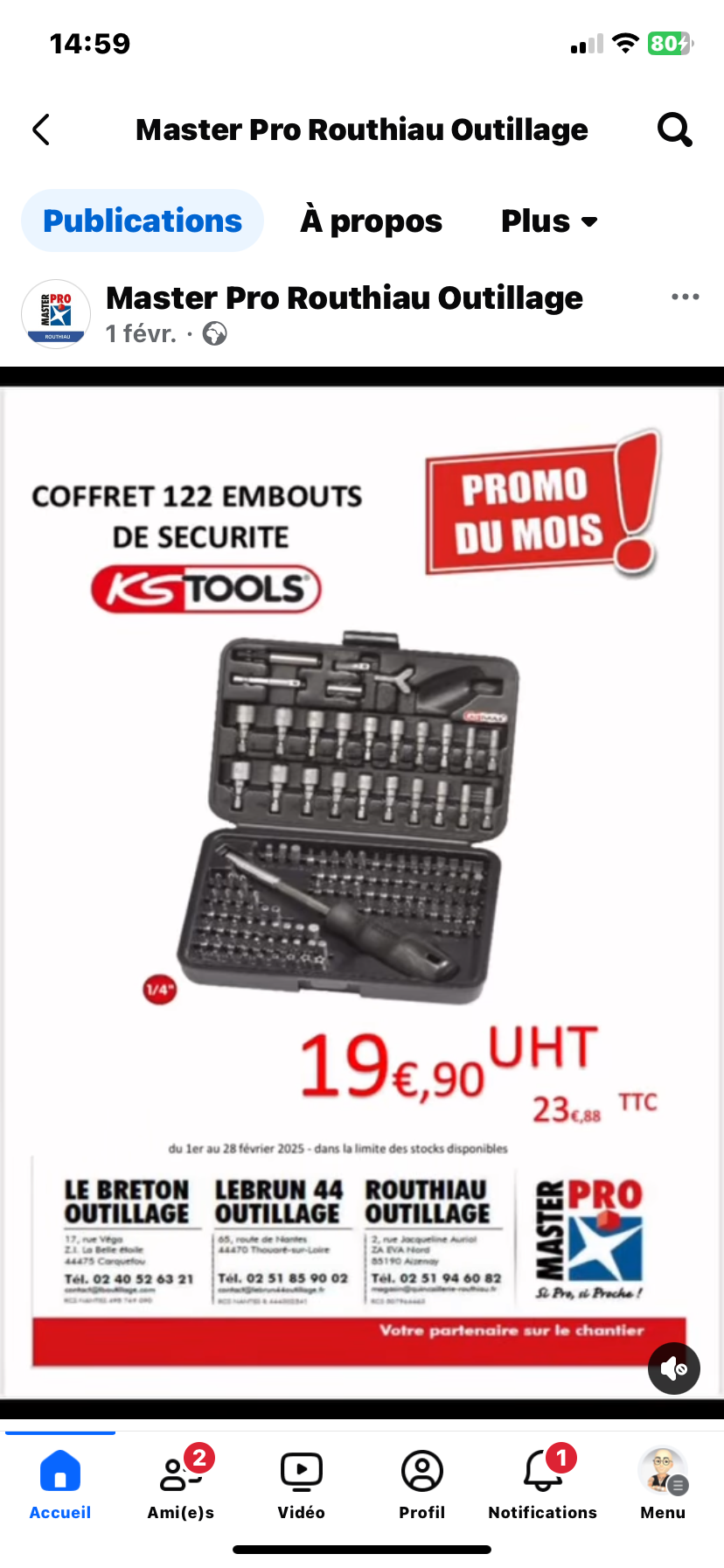 Foto 17 di Routhiau Outillage MASTER PRO