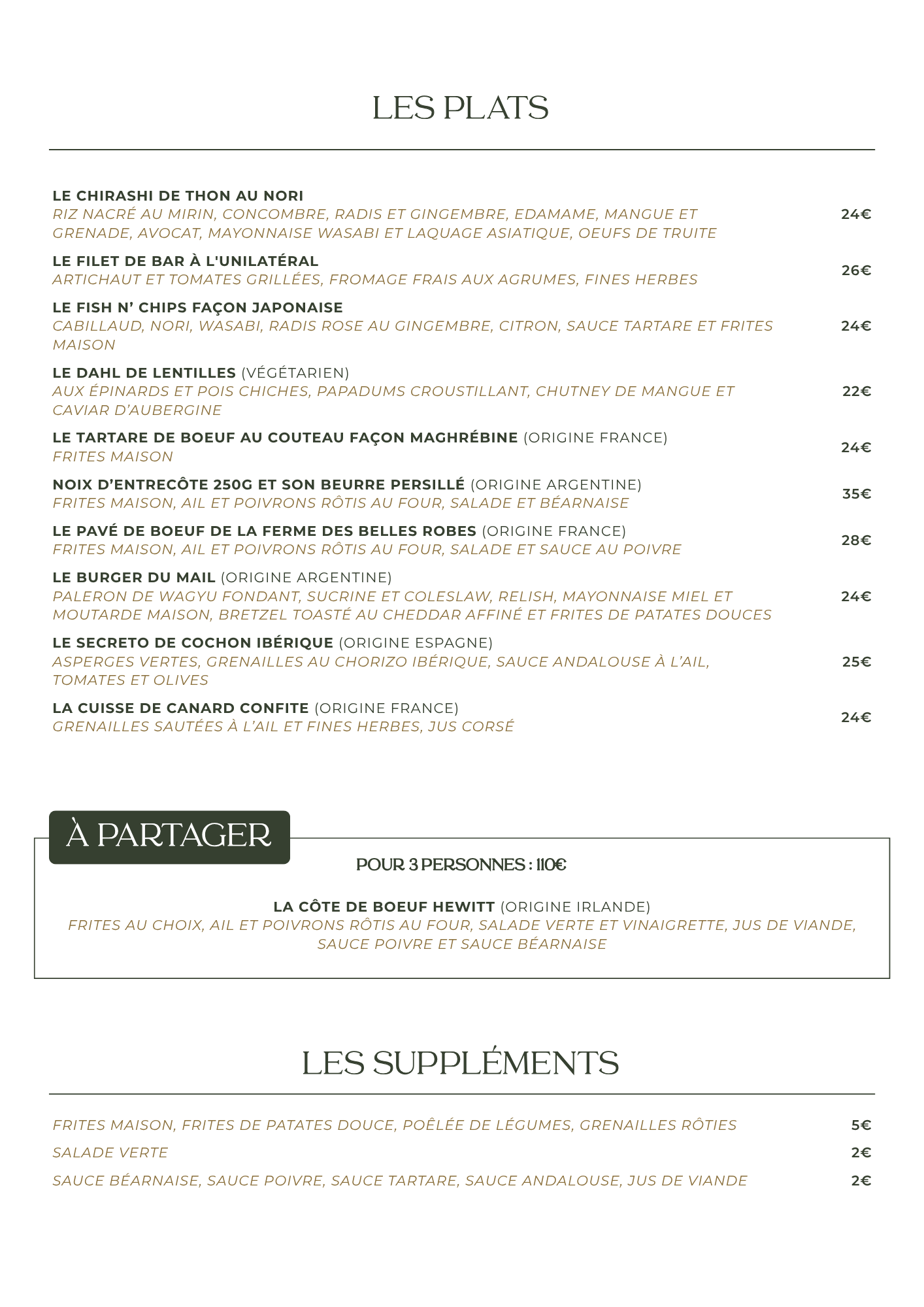 Foto 8 di Le Mail - Restaurant Angers