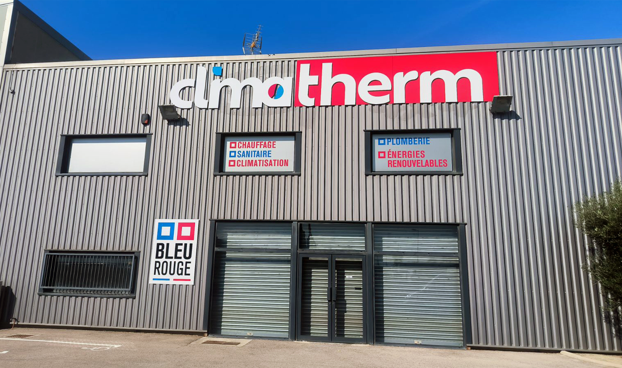 Foto 1 di CLIMATHERM POLYGONE - Bleu Rouge