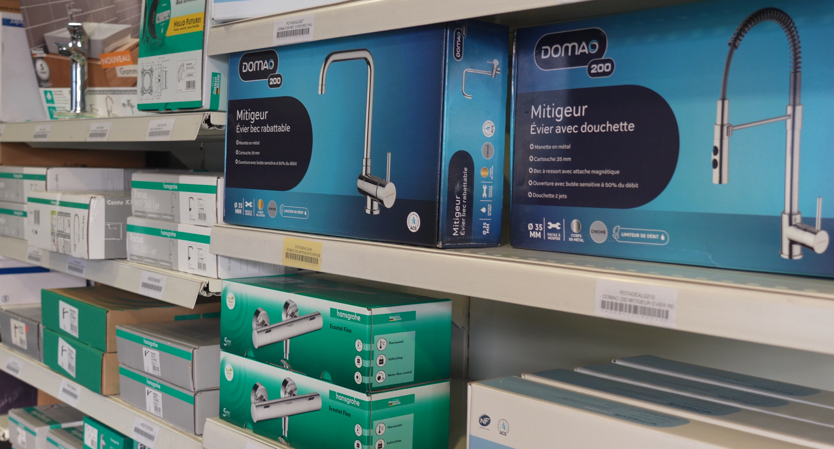 Foto 5 di CLIMATHERM POLYGONE - Bleu Rouge