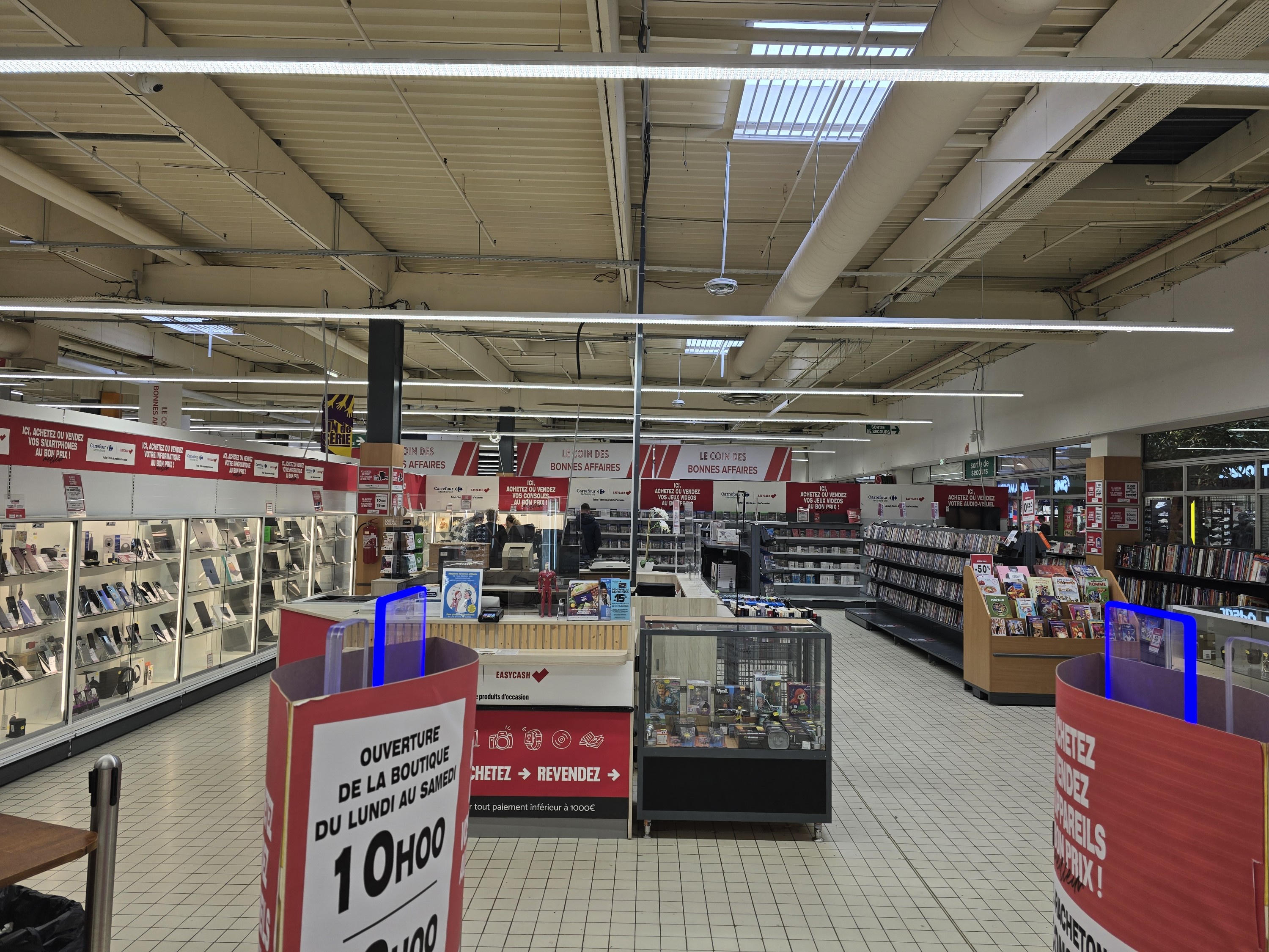 Carrefour seconde vie & Easy Cash