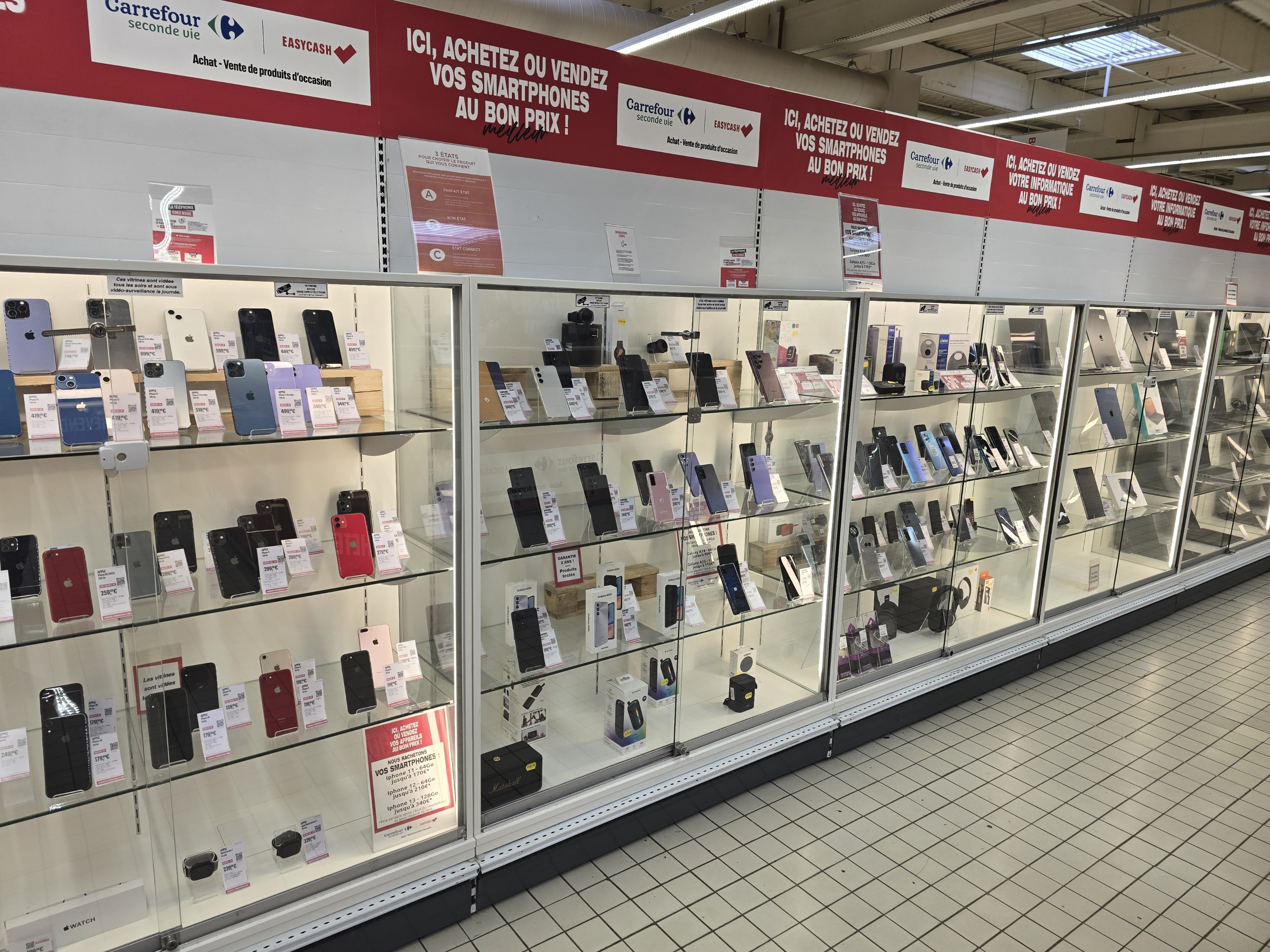 Carrefour seconde vie & Easy Cash