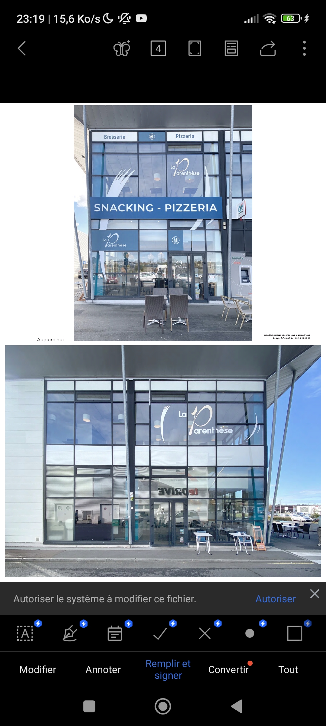 La Parenthèse - Pizzeria-Brasserie
