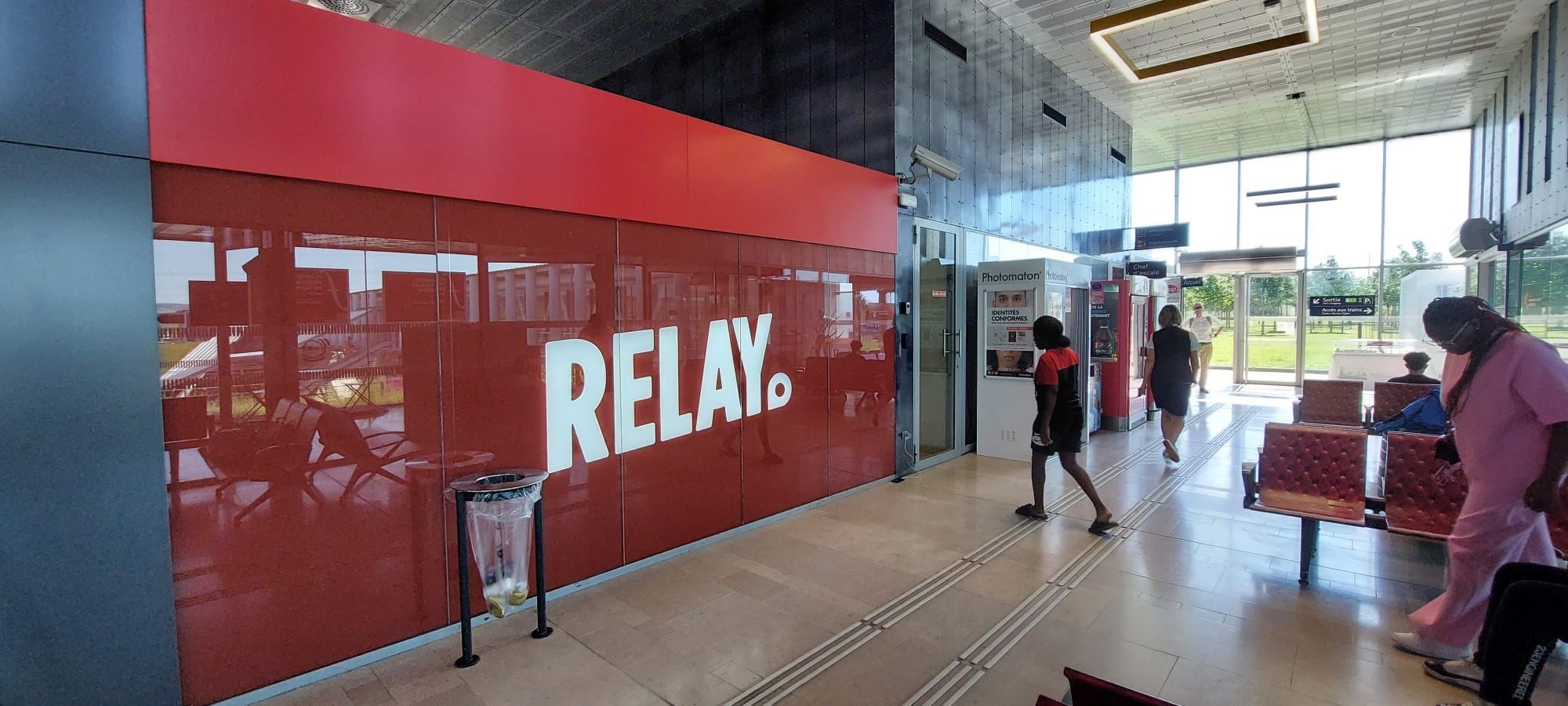 Relay Gare de Reims Champagne TGV