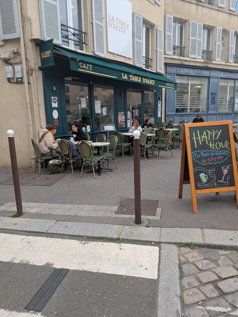 La table d'Alice
