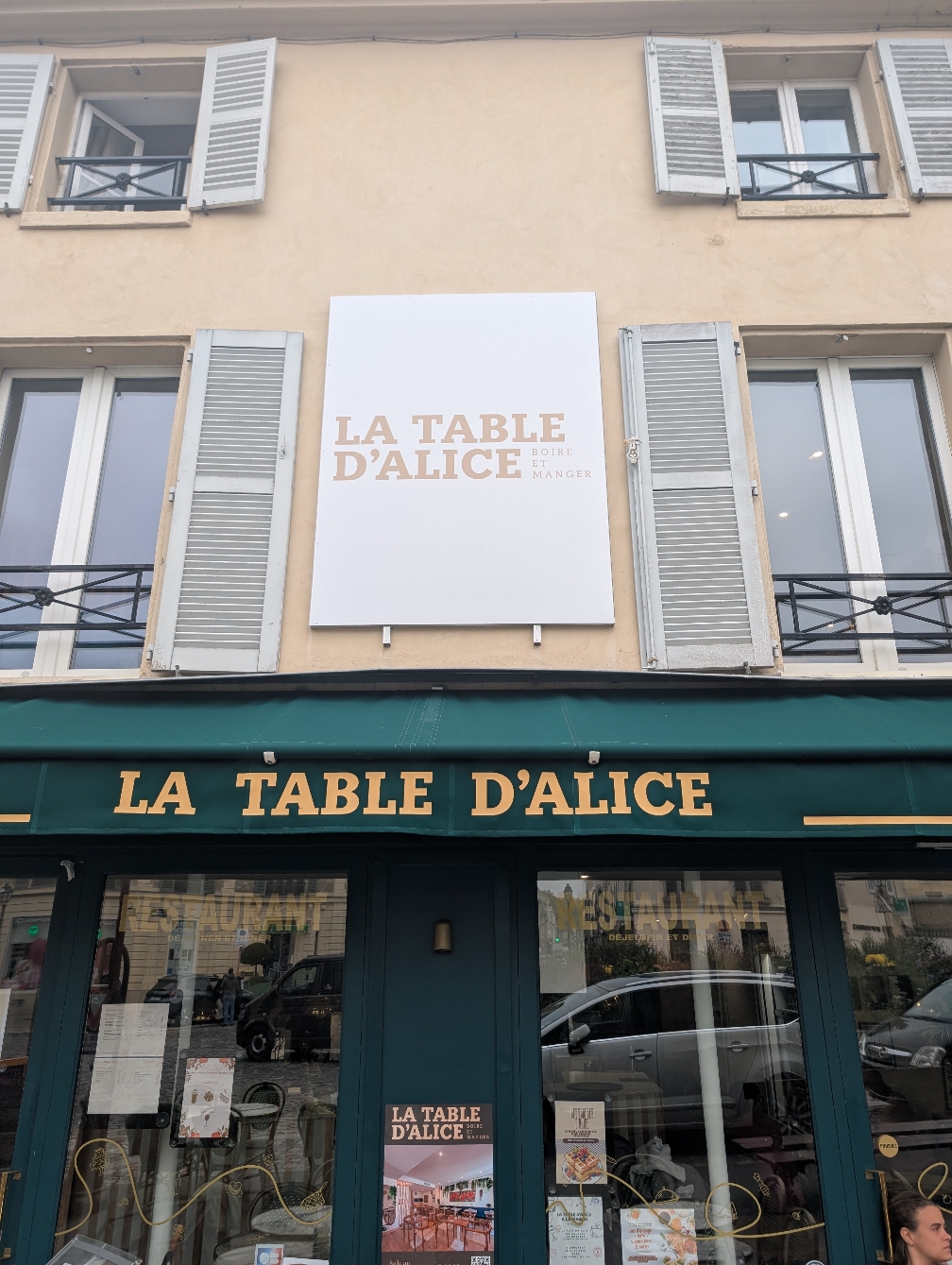 La table d'Alice
