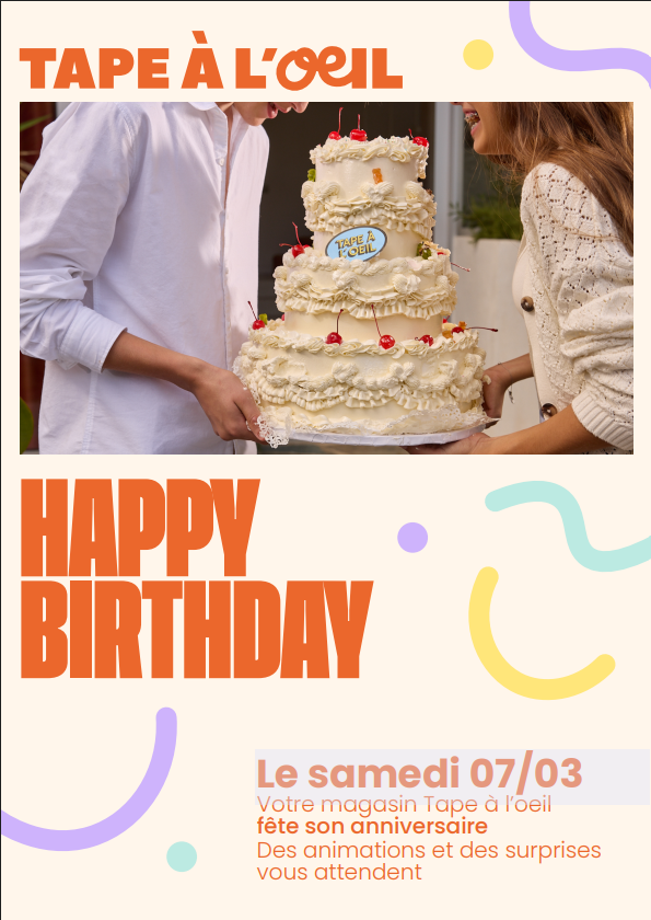 Verjaardag van de winkel op 7 maart in Bailleul