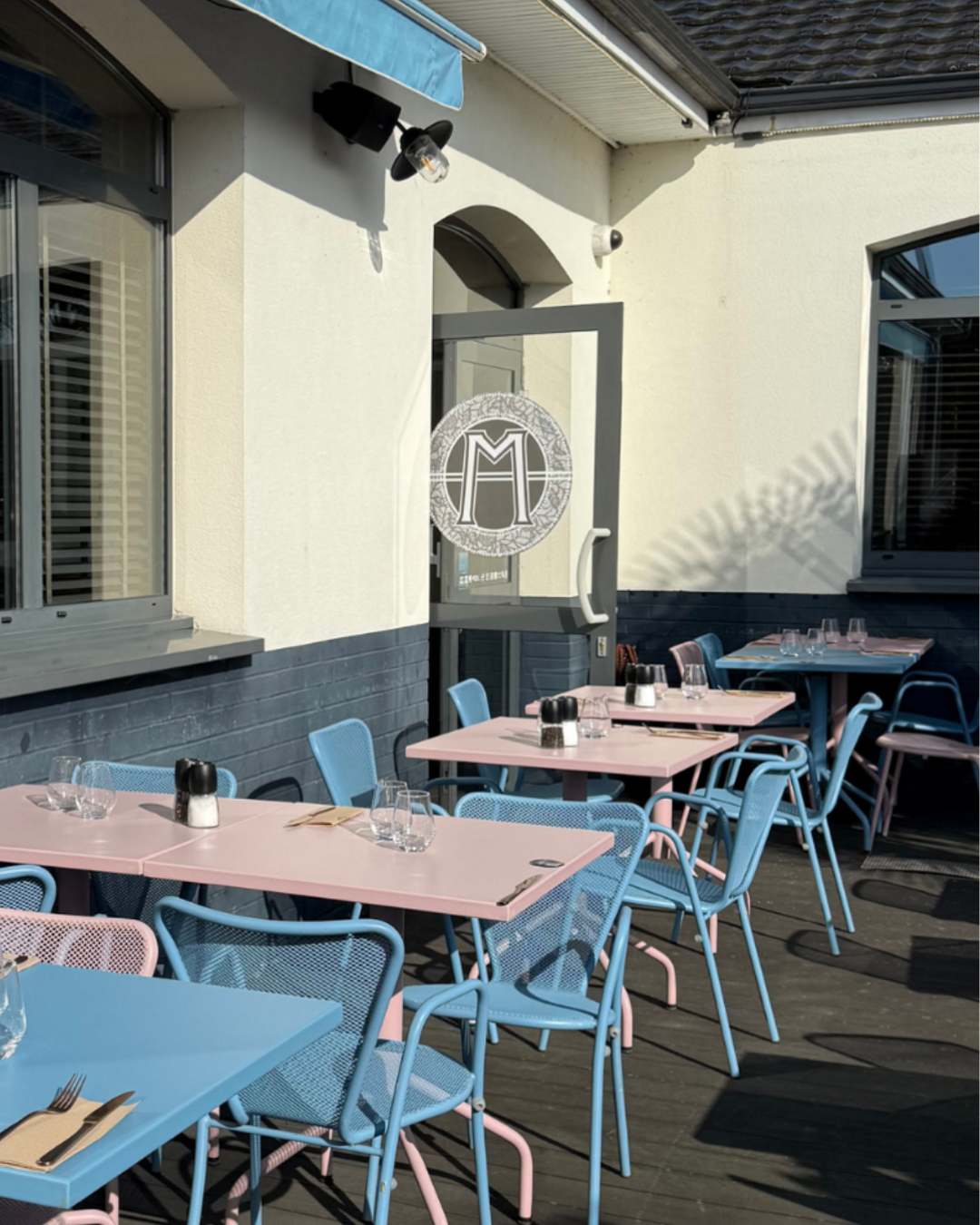 Place around image