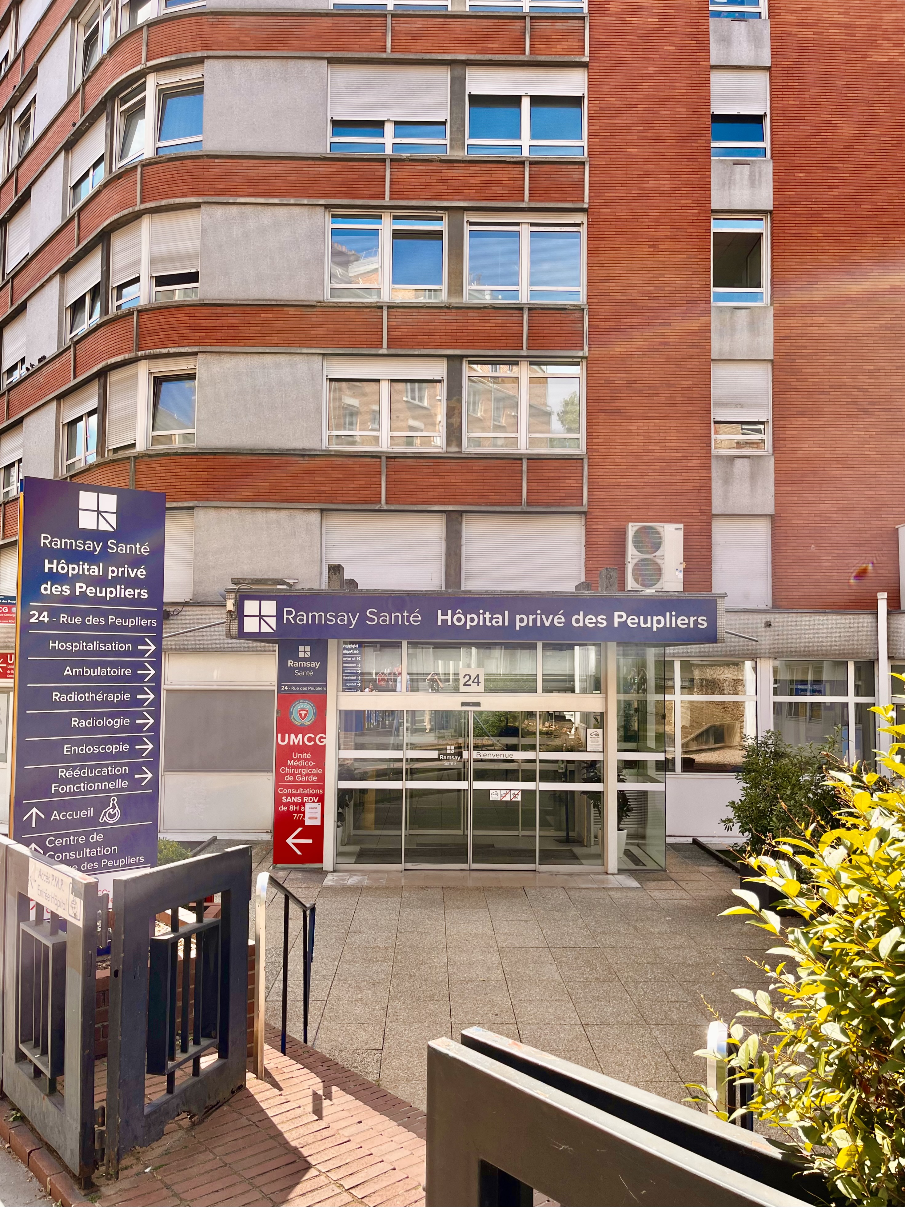 Hôpital privé des Peupliers - Ramsay Santé